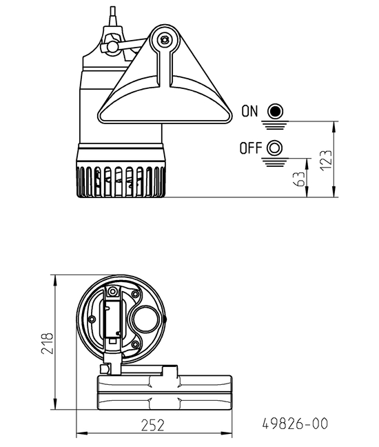 dimensions and switching points special float uv3 s mm